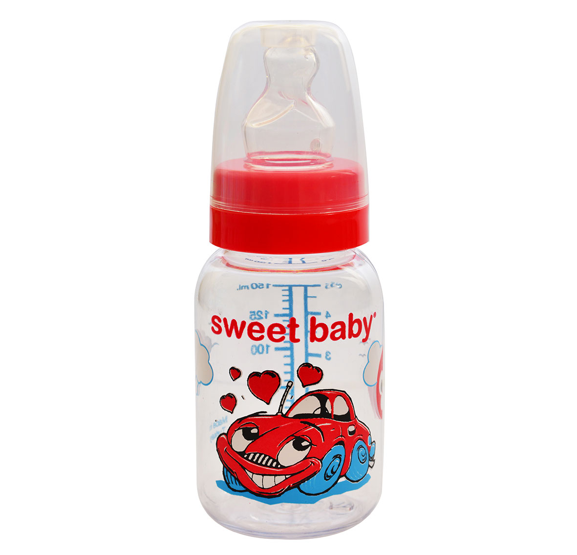 Sweet Baby - 150 CC Baby Bottle with Silicone and Orthodontic Teat Model 240